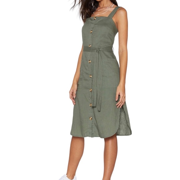 Nasty Gal Lose Control Button Down Dress - Picture 3 of 8